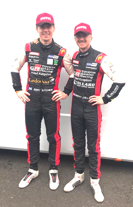 Toyota Gazoo Racing's Rory Butcher & Ricky Collard