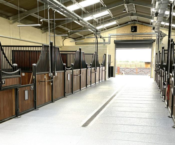 Stable Yard Given a WOCO Koverflor Refresh 